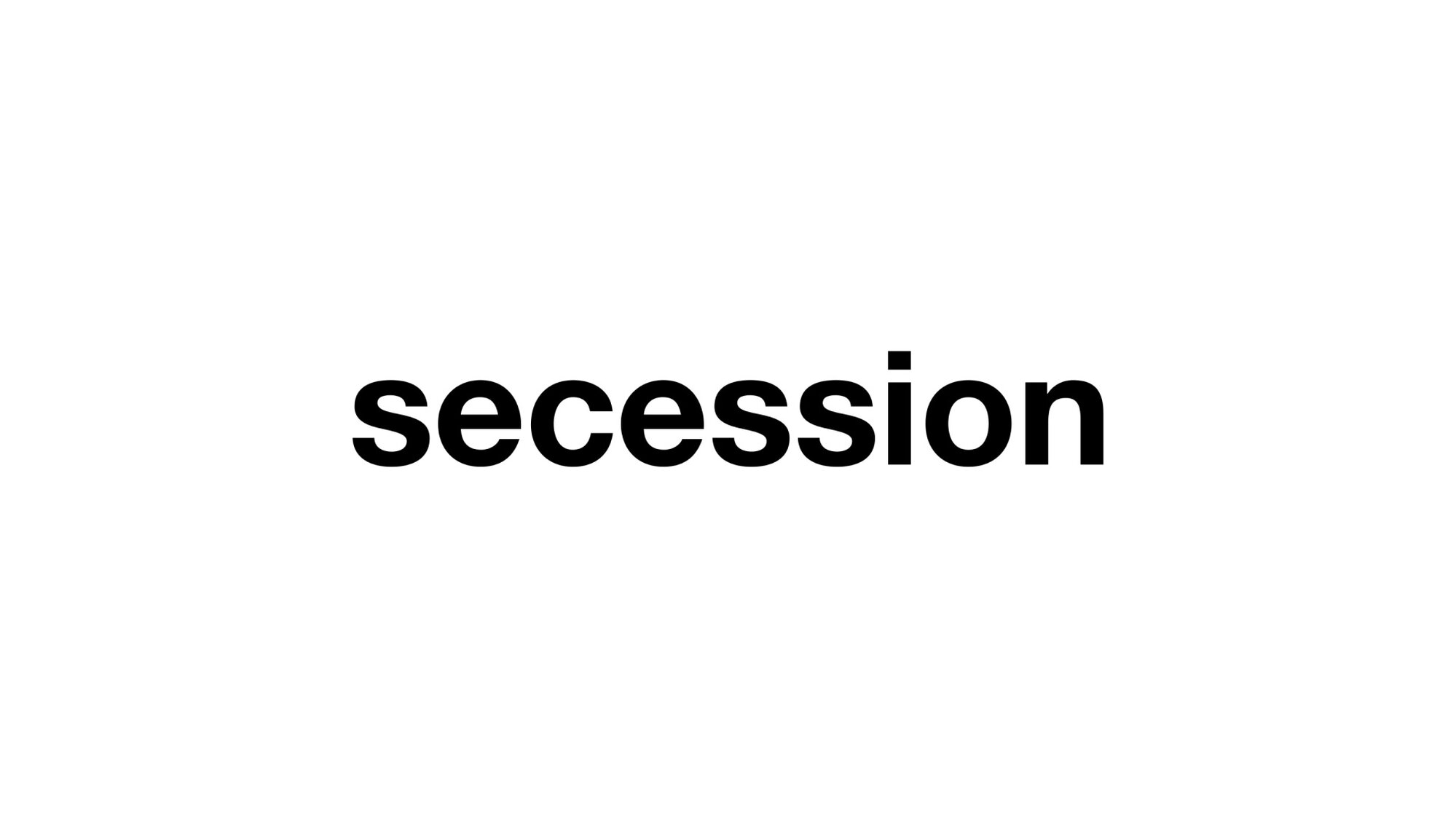 Secession